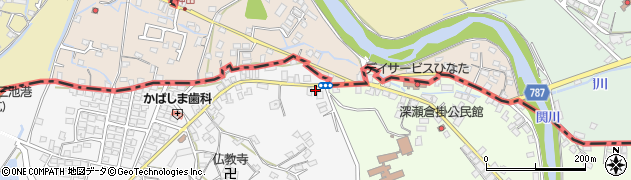 熊本県荒尾市原万田3周辺の地図
