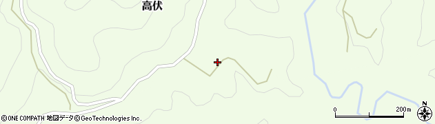 大分県竹田市高伏755周辺の地図