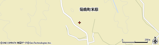 熊本県山鹿市菊鹿町米原705周辺の地図
