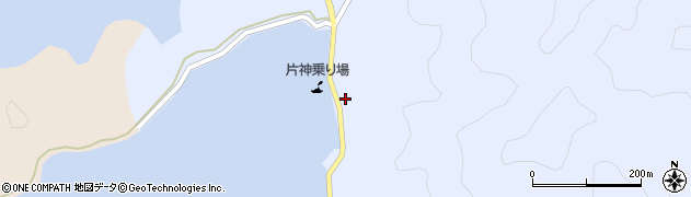 大分県佐伯市片神浦386周辺の地図