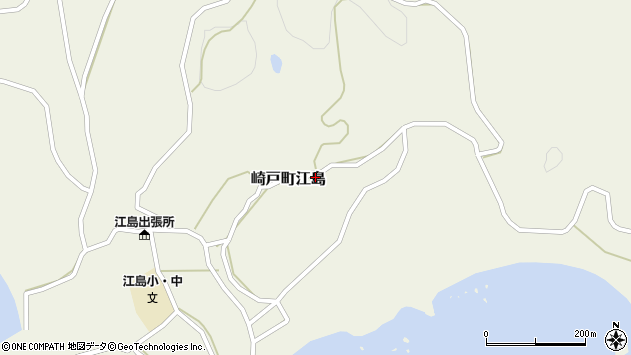 〒857-3103 長崎県西海市崎戸町江島の地図