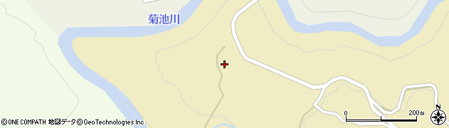 熊本県菊池市原875周辺の地図
