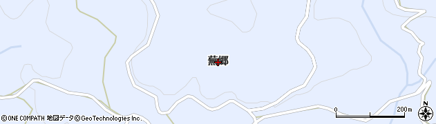 長崎県東彼杵町（東彼杵郡）蕪郷周辺の地図