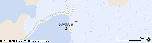 大分県佐伯市片神浦418周辺の地図
