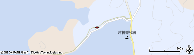 大分県佐伯市片神浦194周辺の地図