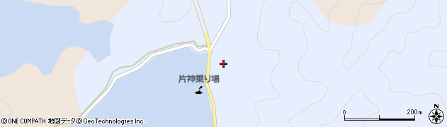 大分県佐伯市片神浦377周辺の地図