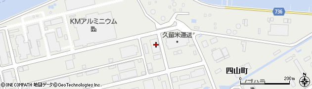株式会社エムジーケイ　四山工場周辺の地図