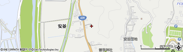高知県四万十市安並2366周辺の地図