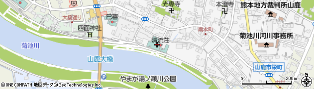 清流荘鹿門亭周辺の地図