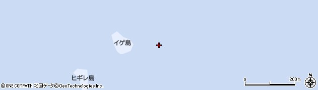 イゲ島周辺の地図