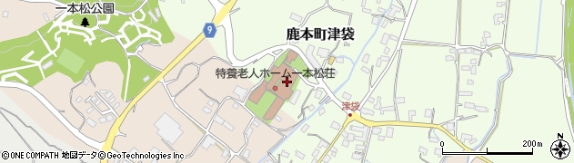 デイサービスセンター 一本松荘周辺の地図