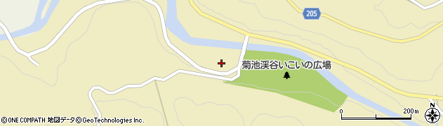 熊本県菊池市原2529周辺の地図
