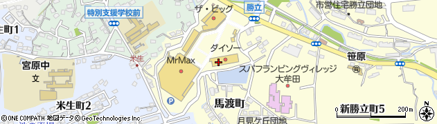 美容ピュア大牟田店周辺の地図