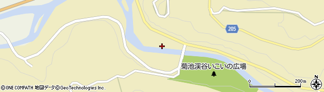 熊本県菊池市原4269周辺の地図