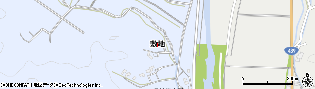 高知県四万十市敷地周辺の地図