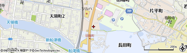 福岡県大牟田市八江町63周辺の地図