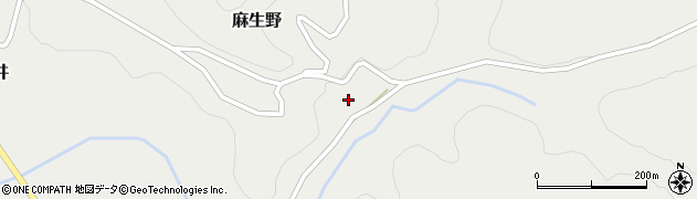 熊本県山鹿市麻生野79周辺の地図