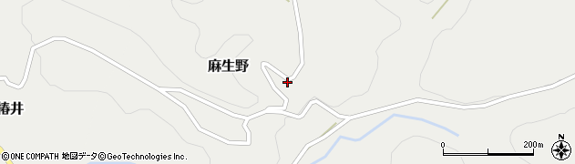 熊本県山鹿市麻生野902周辺の地図