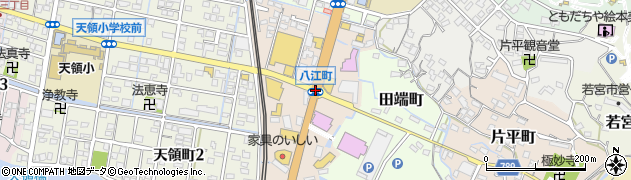 八江町周辺の地図