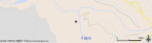 千綿川周辺の地図