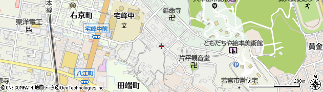 福岡県大牟田市延命寺町243周辺の地図