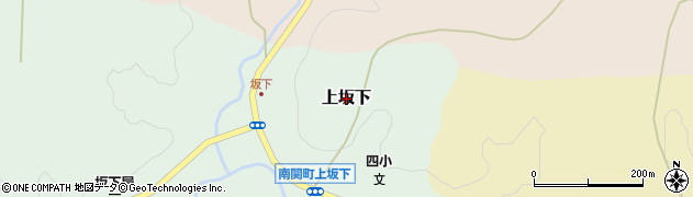 熊本県南関町（玉名郡）上坂下周辺の地図