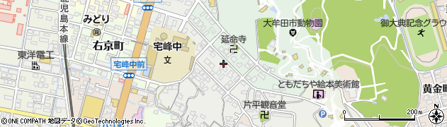 福岡県大牟田市延命寺町215周辺の地図