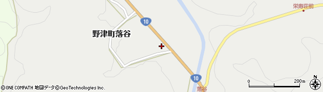 大分県臼杵市野津町大字落谷626周辺の地図