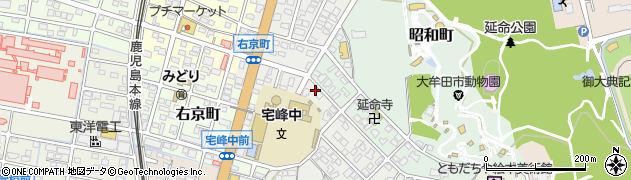 福岡県大牟田市延命寺町206周辺の地図
