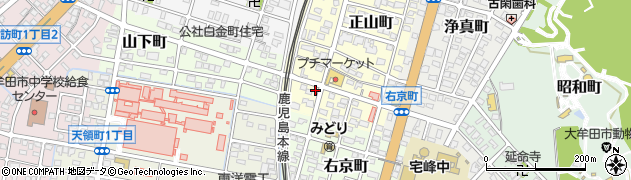 正山・クリーニング店周辺の地図