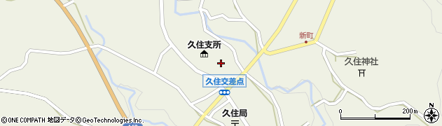 竹田市役所久住支所　地域振興課・産業建設係周辺の地図