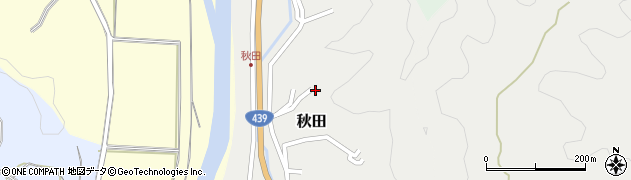 高知県四万十市秋田57周辺の地図