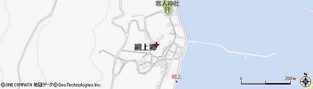 長崎県南松浦郡新上五島町網上郷303周辺の地図