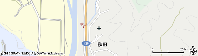 高知県四万十市秋田54周辺の地図