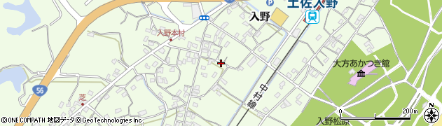高知県幡多郡黒潮町入野1507周辺の地図