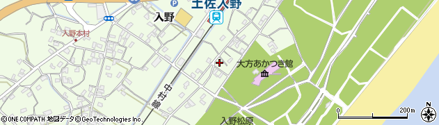 高知県幡多郡黒潮町入野1911周辺の地図