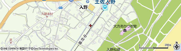 高知県幡多郡黒潮町入野1936周辺の地図