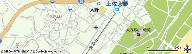 高知県幡多郡黒潮町入野1937周辺の地図