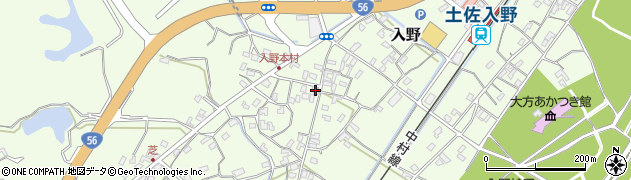高知県幡多郡黒潮町入野1519周辺の地図