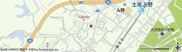 高知県幡多郡黒潮町入野1546周辺の地図