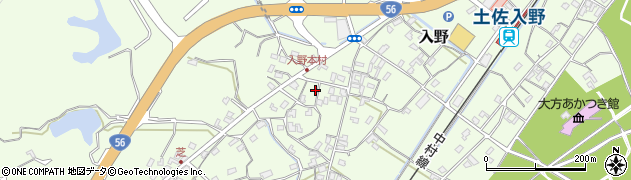 高知県幡多郡黒潮町入野1705周辺の地図