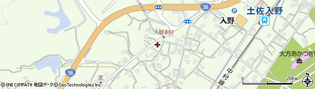 高知県幡多郡黒潮町入野1572周辺の地図