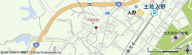 高知県幡多郡黒潮町入野1706周辺の地図
