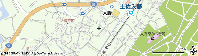 高知県幡多郡黒潮町入野1756周辺の地図
