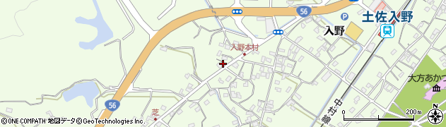 高知県幡多郡黒潮町入野1570周辺の地図