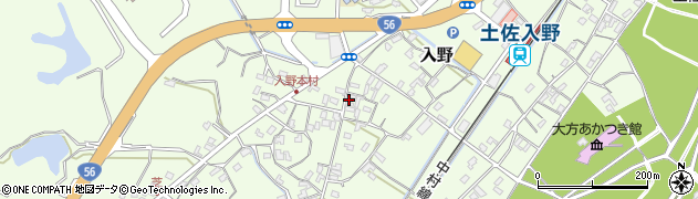 高知県幡多郡黒潮町入野1717周辺の地図