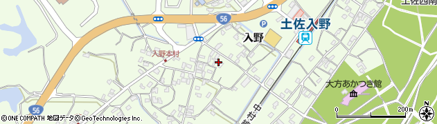 高知県幡多郡黒潮町入野1733周辺の地図