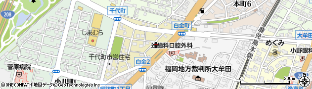 大牟田電設株式会社周辺の地図