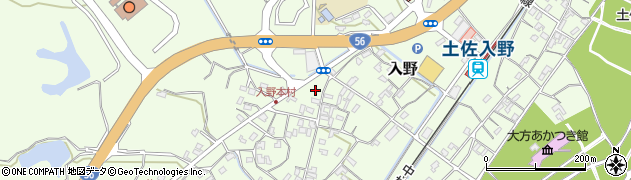 高知県幡多郡黒潮町入野1673周辺の地図