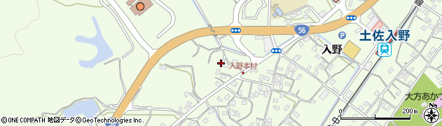 高知県幡多郡黒潮町入野1575周辺の地図